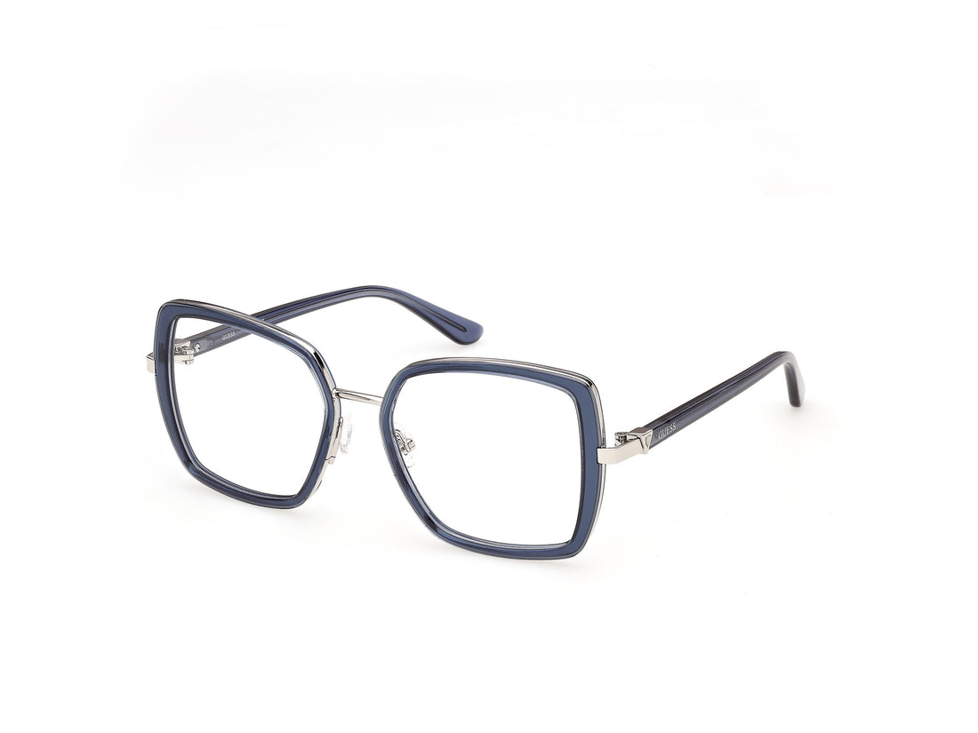 Briller guess gu50438 090 azul square femenino størrelse 53mm - Hovedvisning