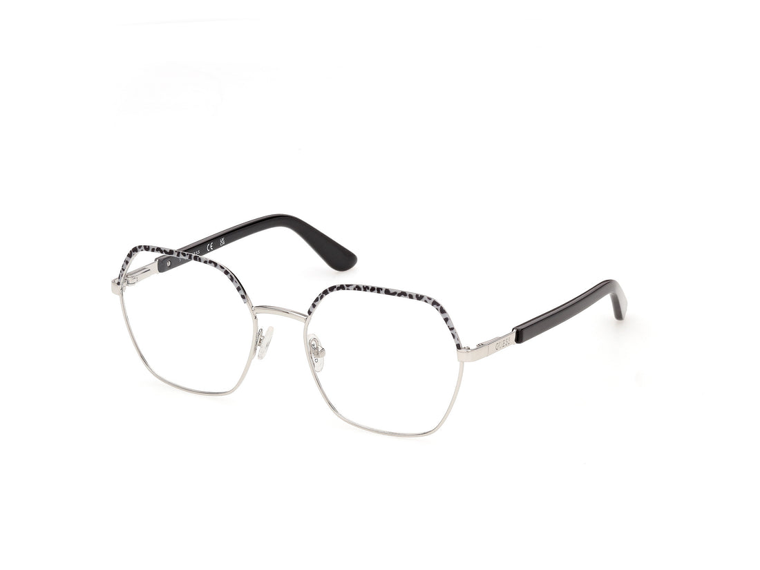 Briller guess gu50443 099 estampado geometric femenino størrelse 55mm - Hovedvisning