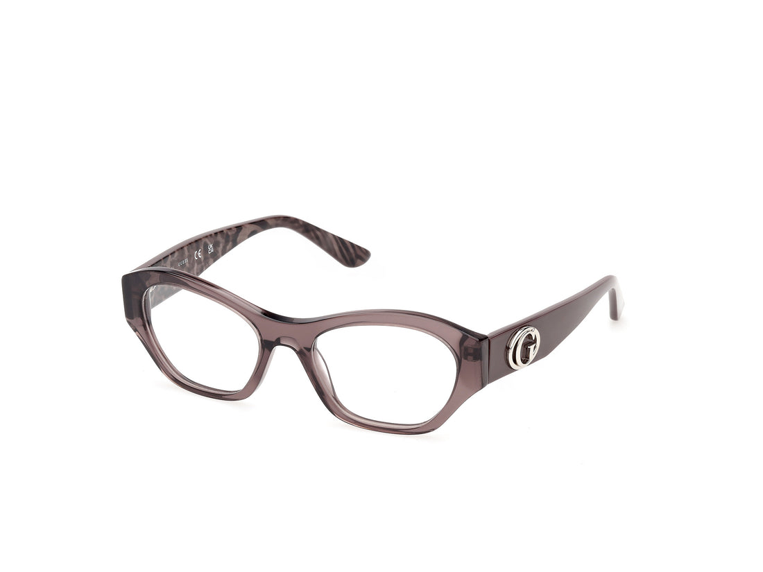 Briller guess gu50445 048 marron cat eye femenino størrelse 53mm - Hovedvisning