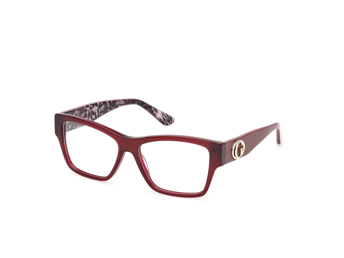 Briller guess gu50446 069 rojo rectangular femenino størrelse 50mm - Hovedvisning