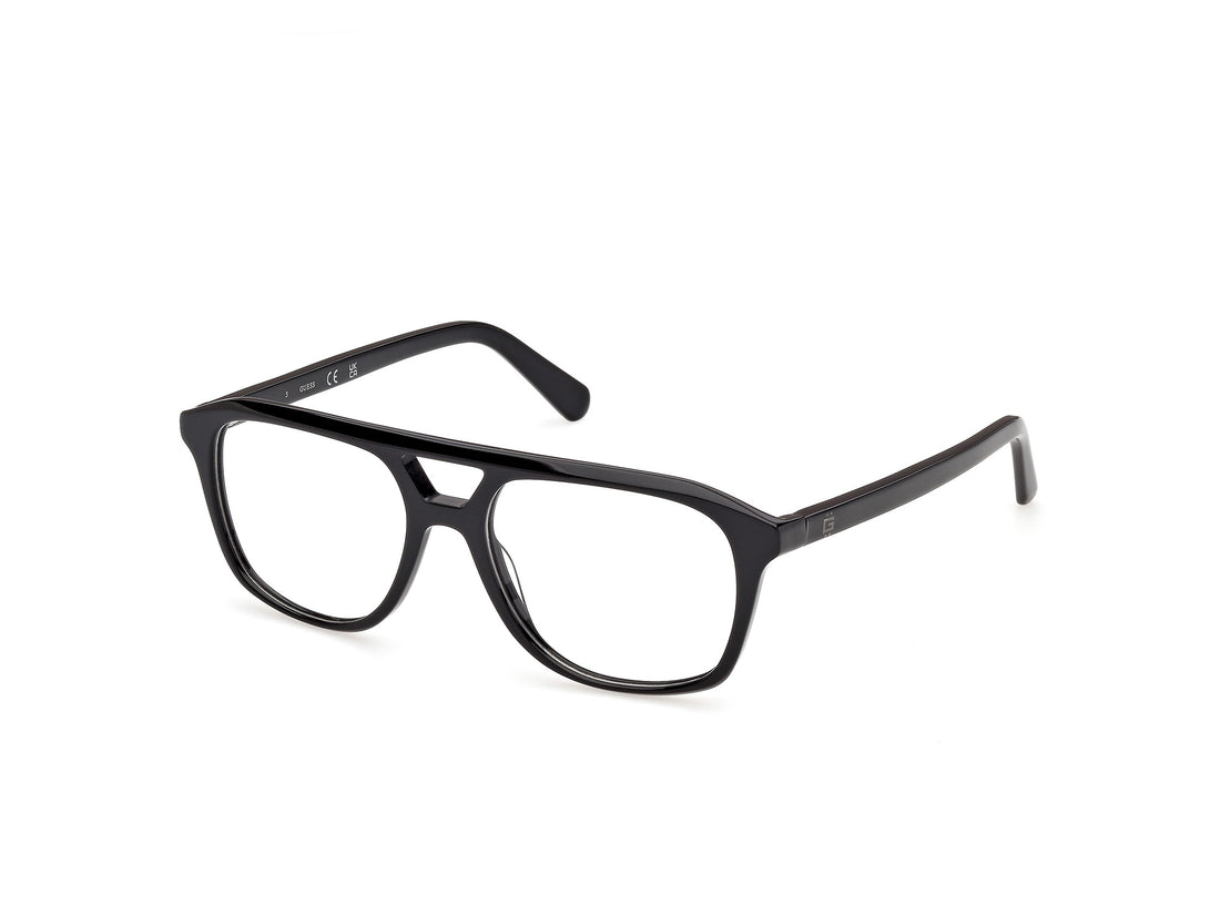 Briller guess gu50447 001 negro pilot masculino størrelse 54mm - Hovedvisning