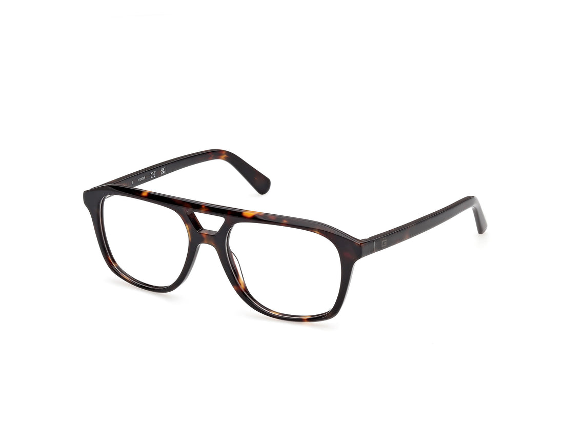 Briller guess gu50447 052 havana pilot masculino størrelse 54mm - Hovedvisning