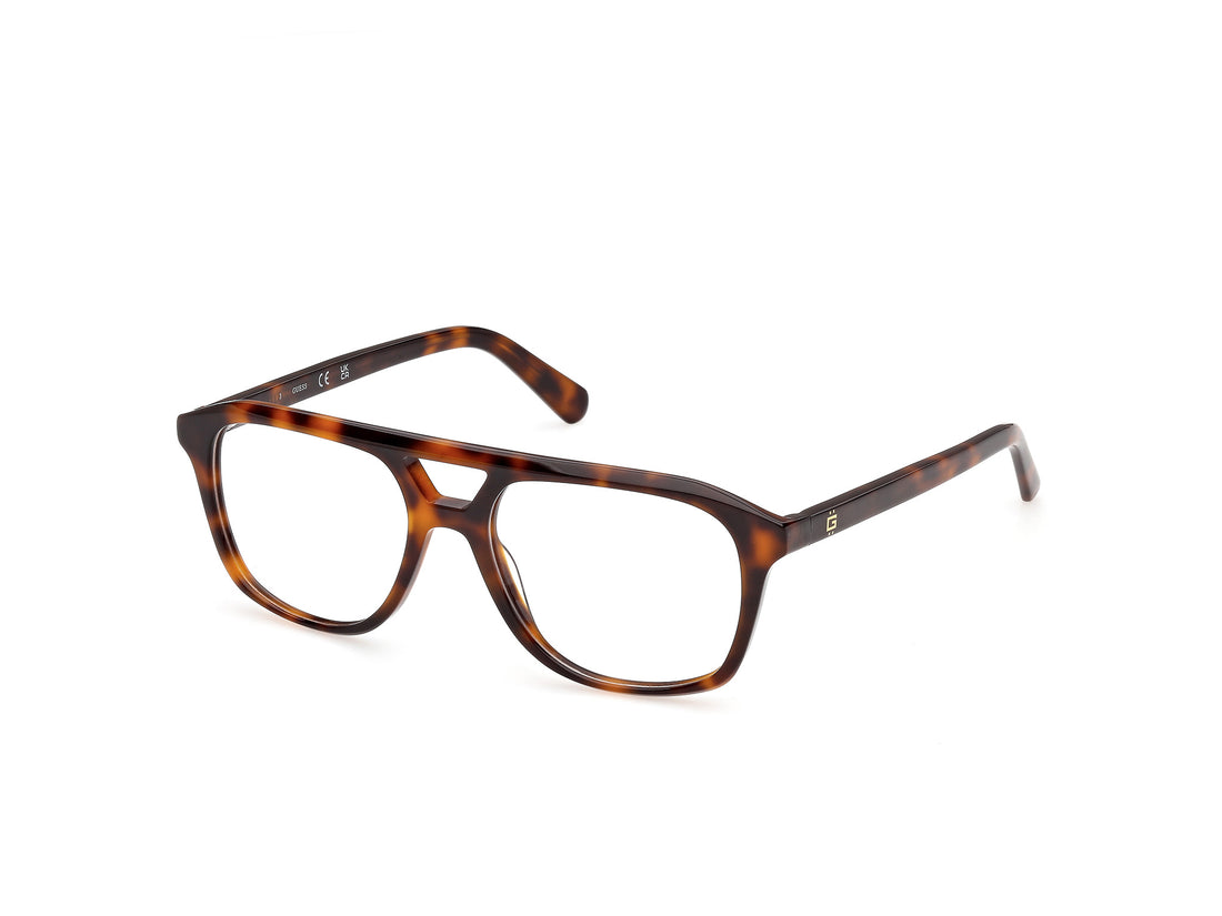 Briller guess gu50447 053 havana pilot masculino størrelse 54mm - Hovedvisning