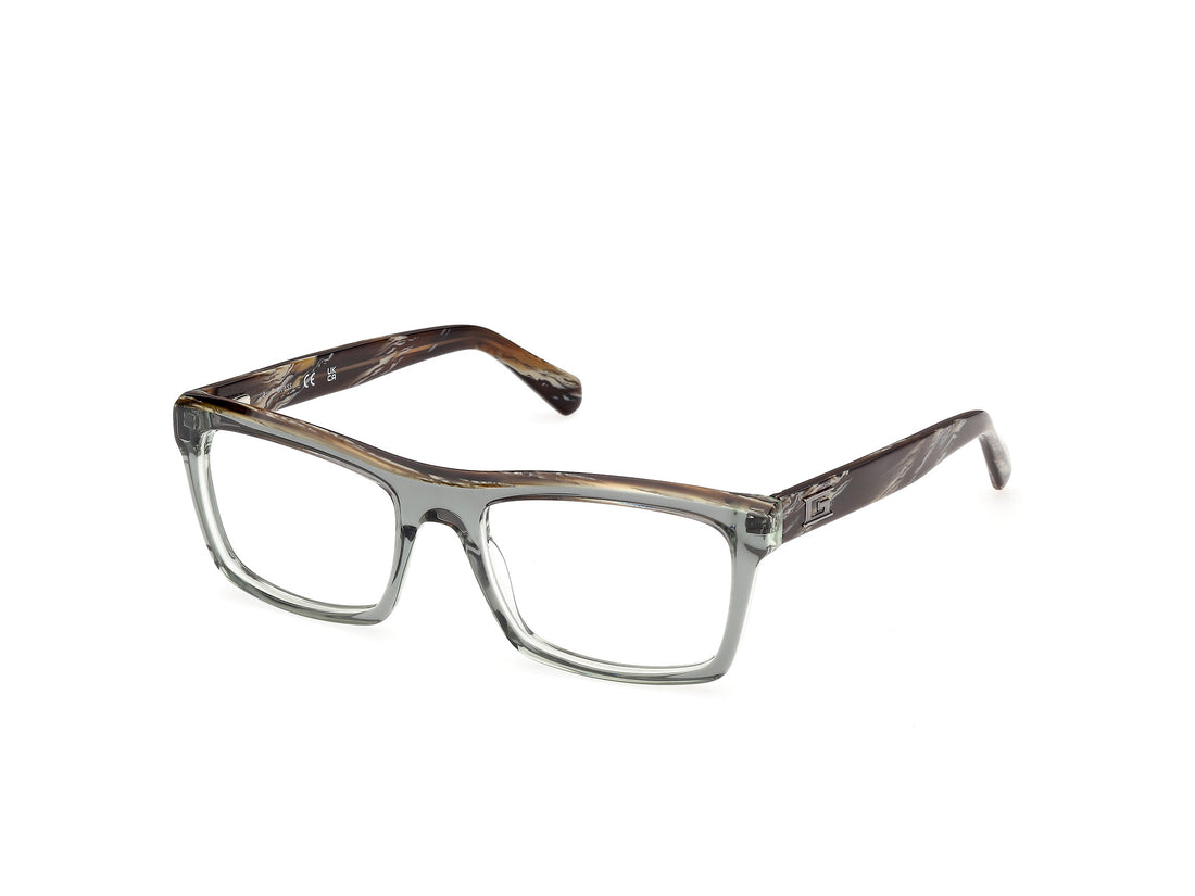 Briller guess gu50452 096 verde rectangular masculino størrelse 55mm - Hovedvisning