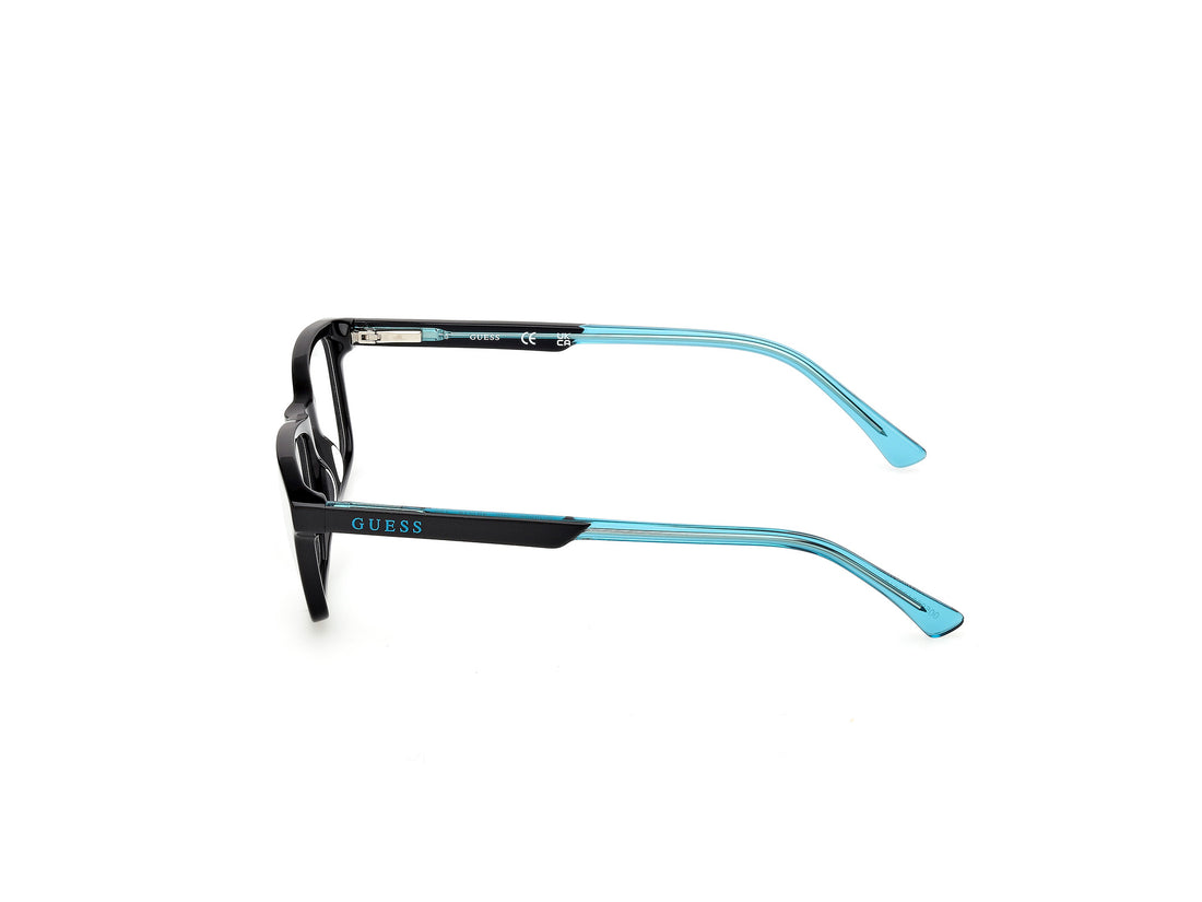 Lunettes de vue guess gu9206 005 negro rectangular masculino taille 49mm - Vue détaillée