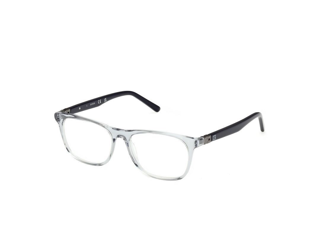 Lunettes de vue guess gu9228 027 transparente rectangular masculino taille 49mm - Vue principale