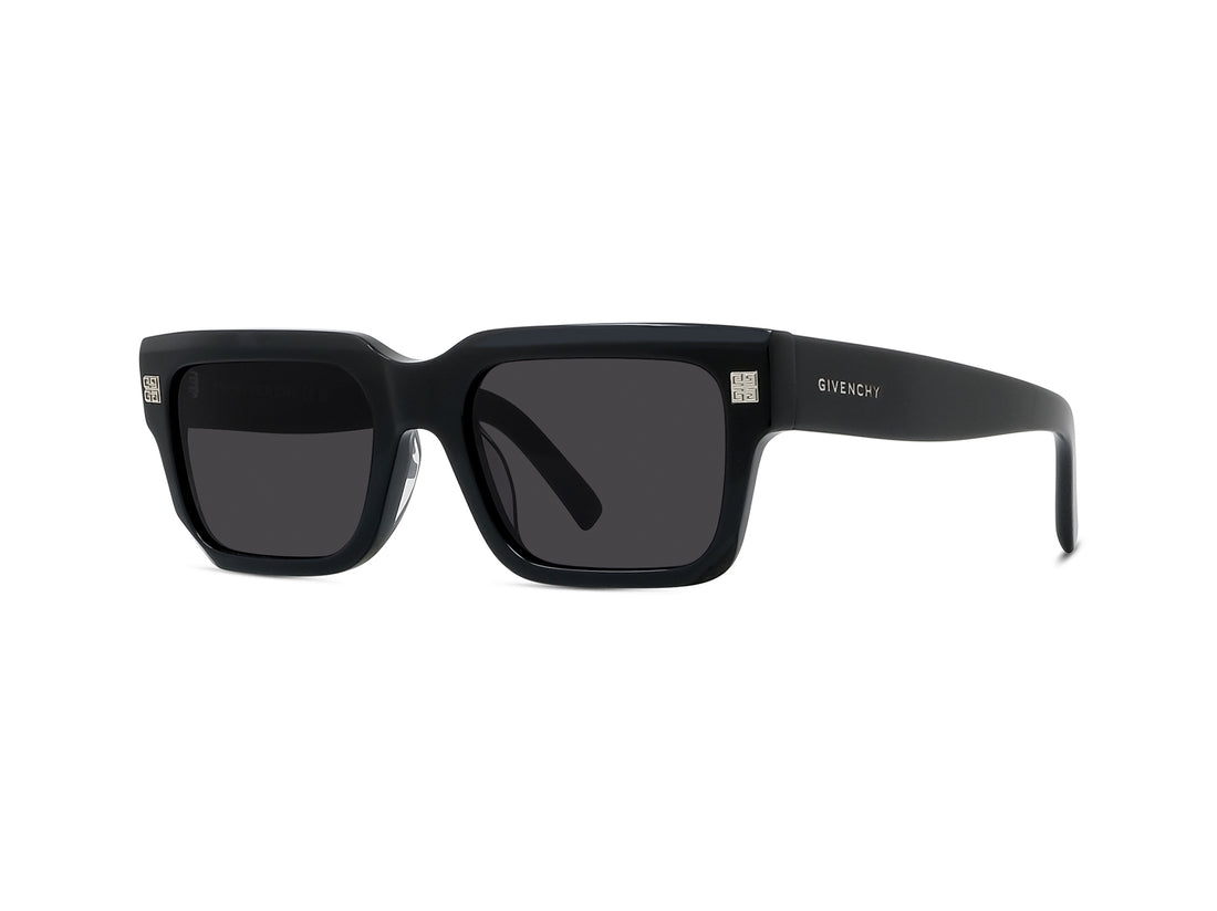 Óculos de sol givenchy gv day gv40039u 01a black geometric masculino tamanho 53mm - Vista principal