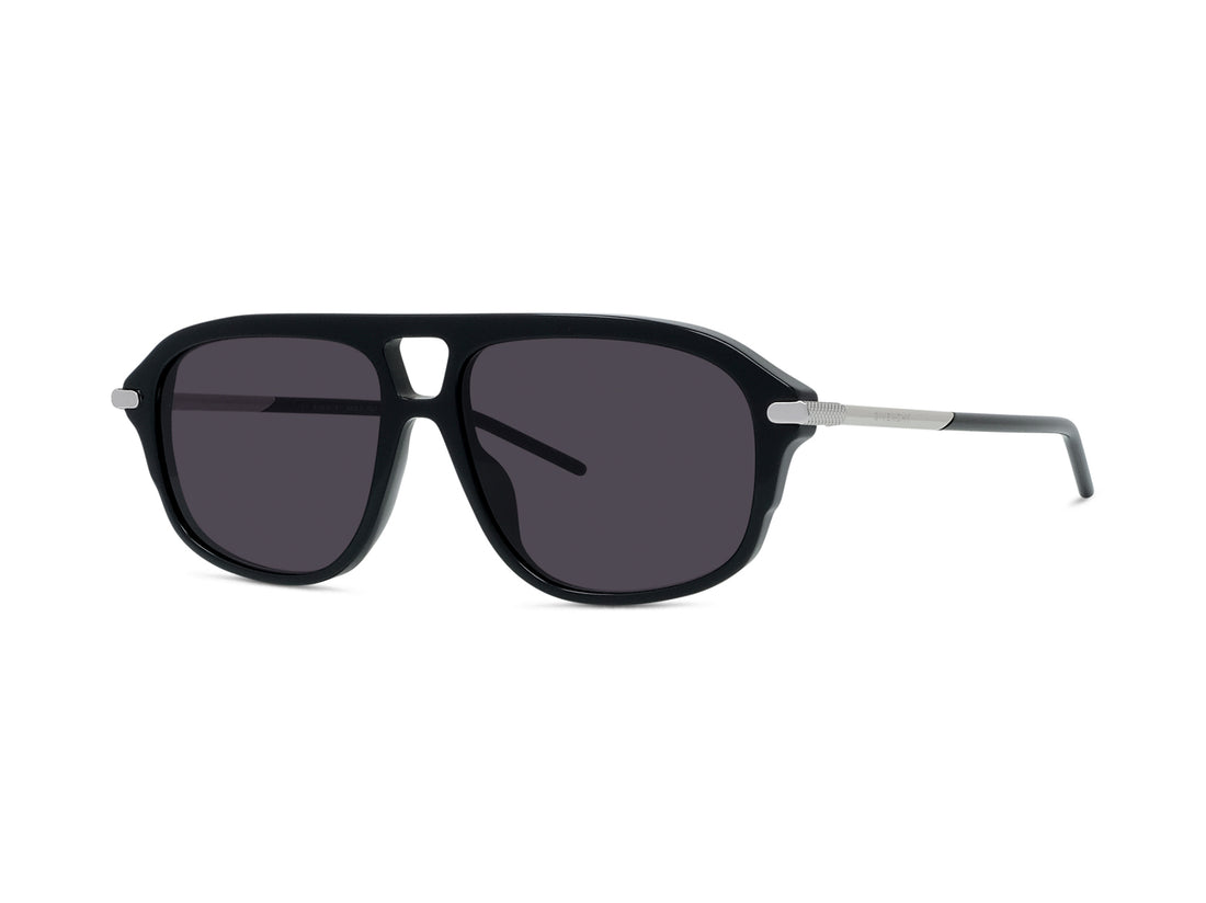 Óculos de sol givenchy gv one gv40113i 01a black geometric masculino tamanho 57mm - Vista principal