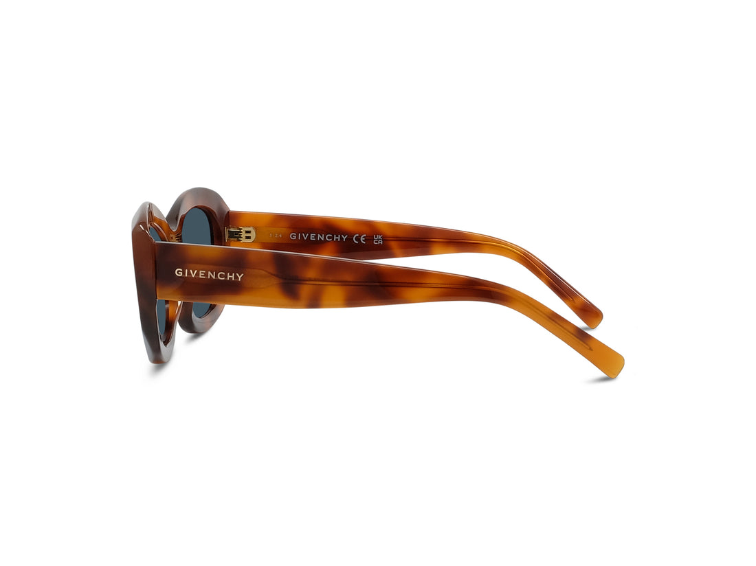 Óculos de sol givenchy gv day gv40121i 53v havana geometric femenino tamanho 54mm - Vista de detalhe