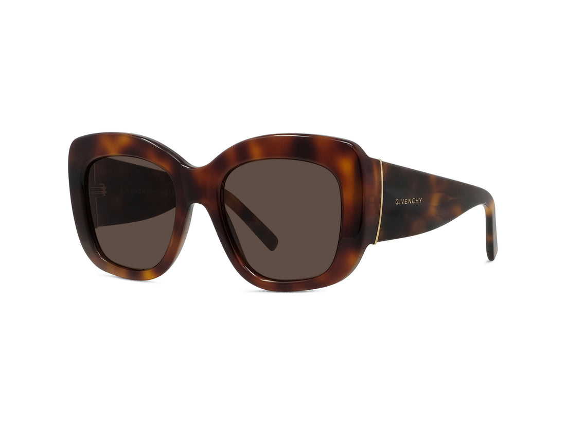 Óculos de sol givenchy bold gv40127i 53e havana butterfly femenino tamanho 53mm - Vista principal