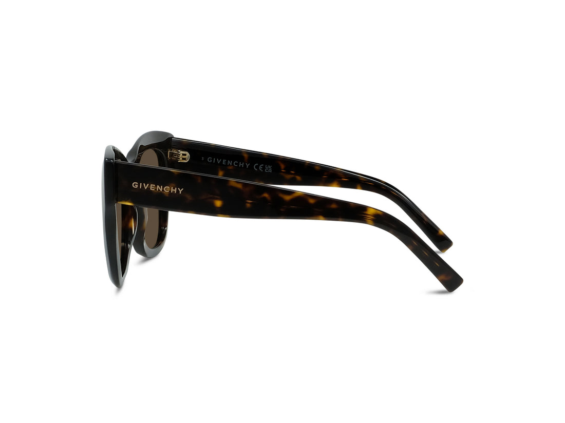 Óculos de sol givenchy city gv40130i 52e havana geometric femenino tamanho 53mm - Vista de detalhe