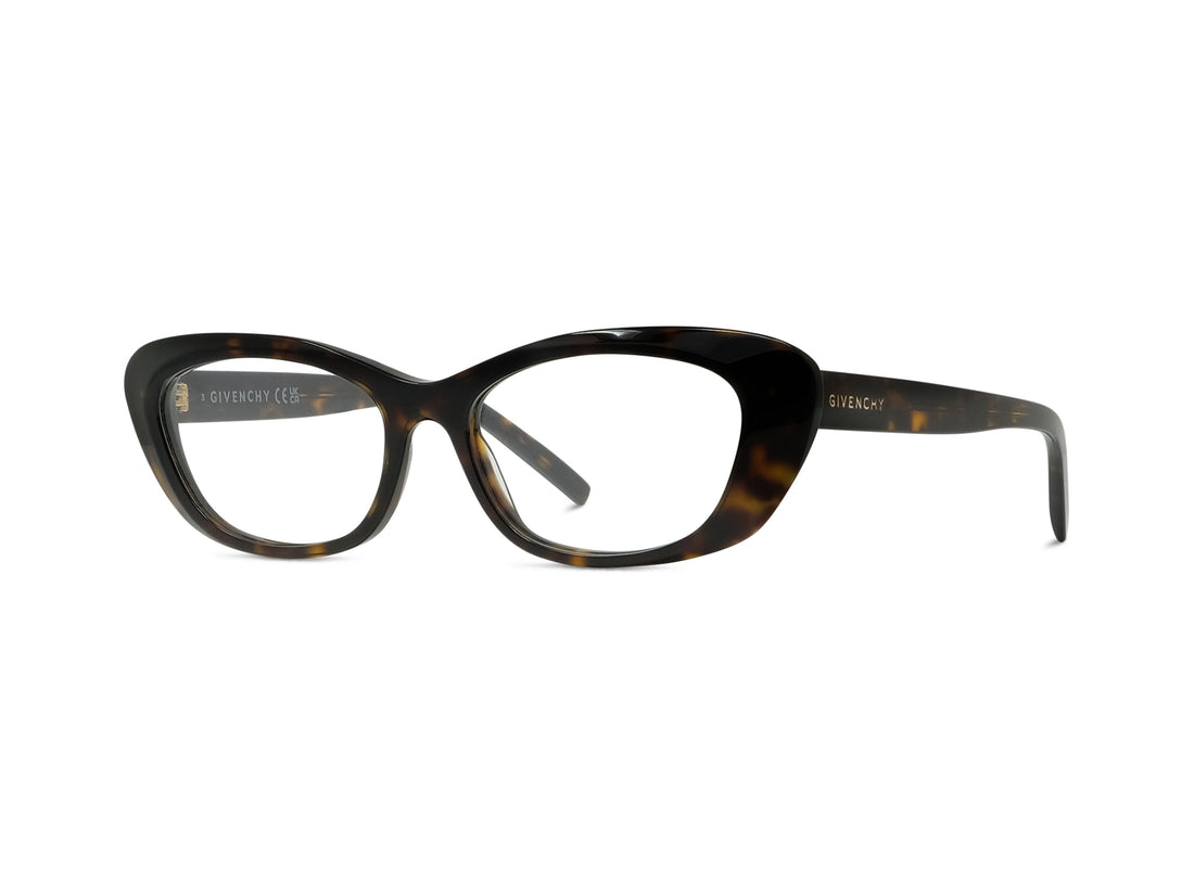 Occhiali da vista givenchy city gv50097i 052 havana cat eye femenino taglia 53mm - Vista principale
