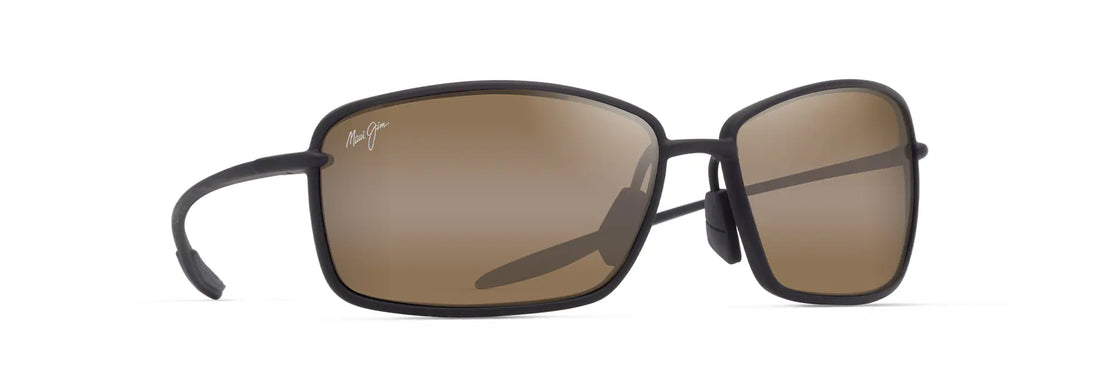 Sonnenbrillen maui jim mj0371s malu 002 negro rectangular unisex größe 63mm - Hauptansicht