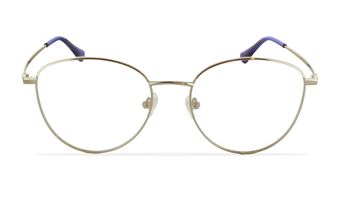 Prescription glasses greyhounders hatsune silver plateado round femenino size 53mm - Detailed view