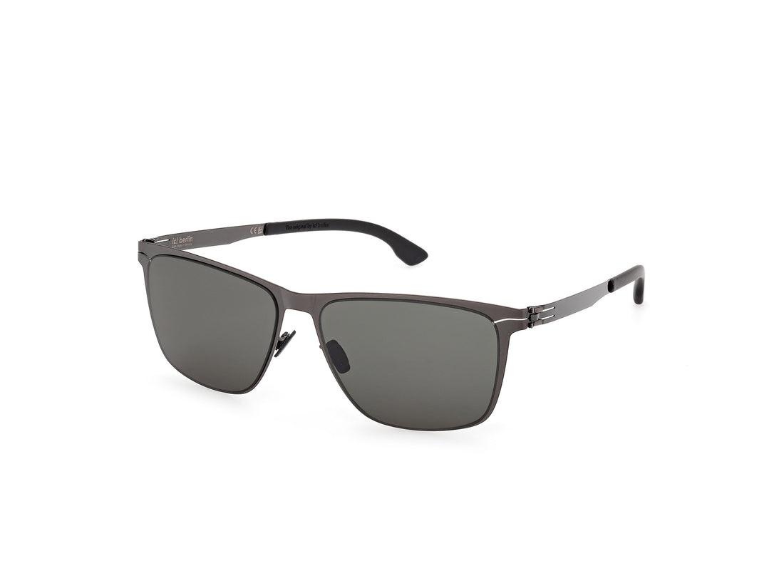 Sonnenbrillen ic! berlin ic0003 charlie 08n plateado square unisex größe 57mm - Hauptansicht