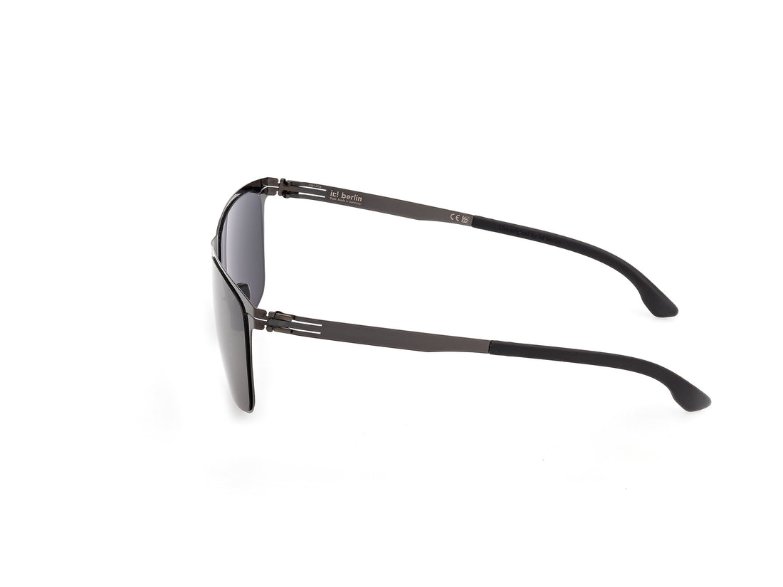 Sonnenbrillen ic! berlin ic0003 charlie 08n plateado square unisex größe 57mm - Detailansicht