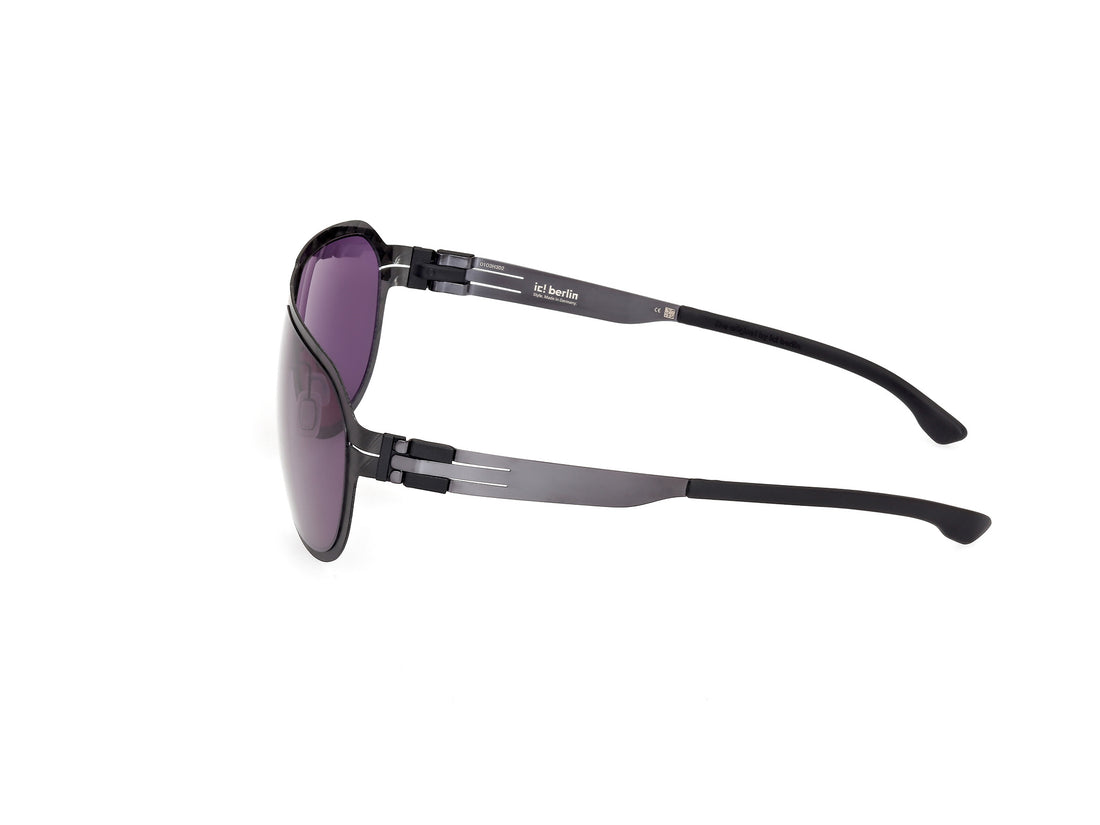 Gafas de sol ic! berlin ic0008 flx_s04 02y negro pilot unisex talla 61mm - Vista de detalle