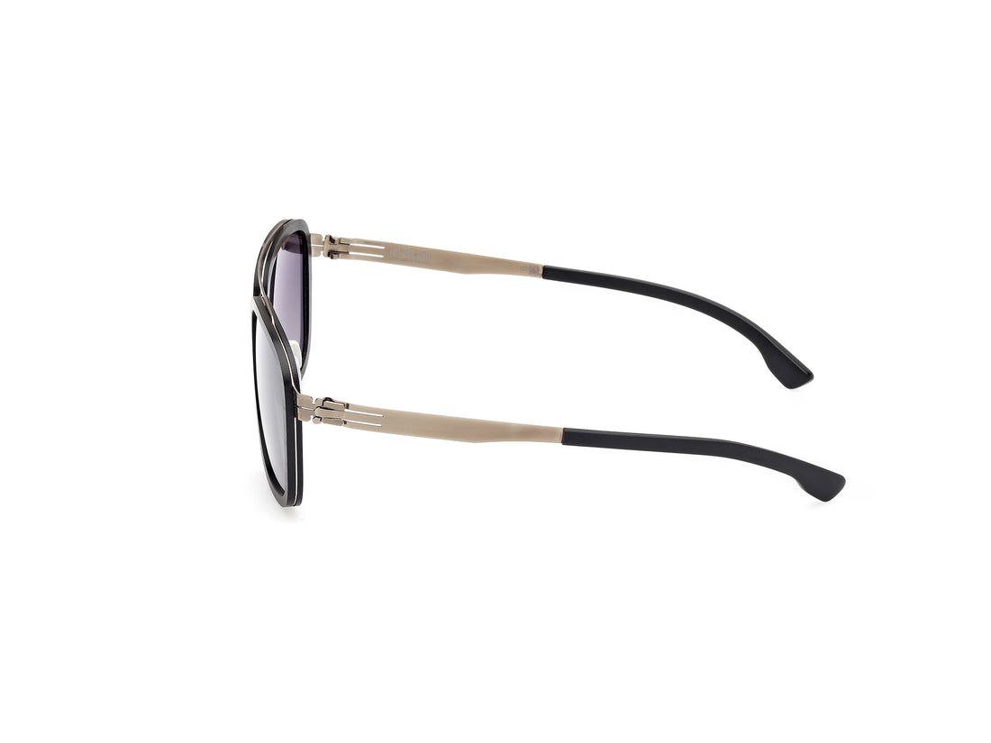 Gafas de sol ic! berlin ic0011 jacob 05b negro square unisex talla 52mm - Vista de detalle