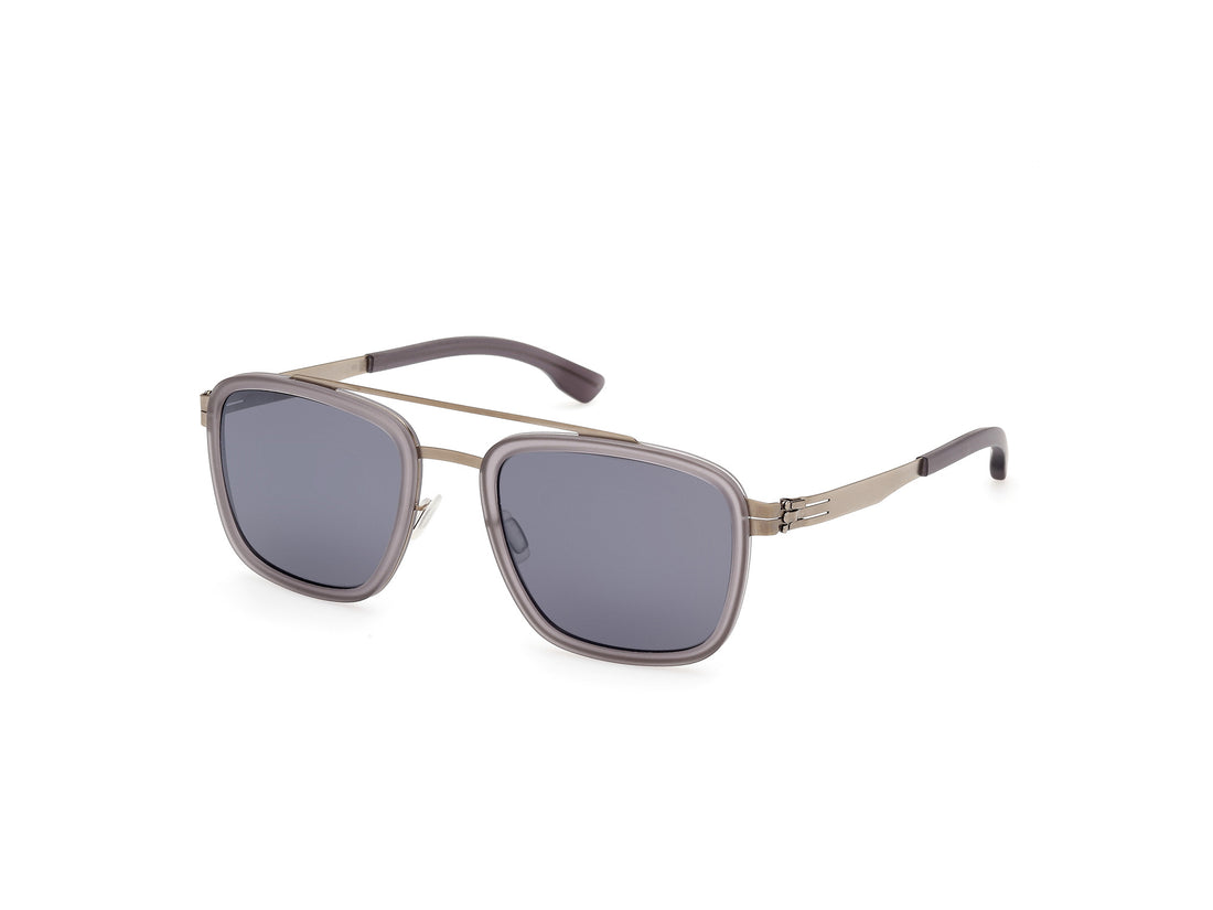 Gafas de sol ic! berlin ic0011 jacob 20a gris square unisex talla 52mm - Vista principal