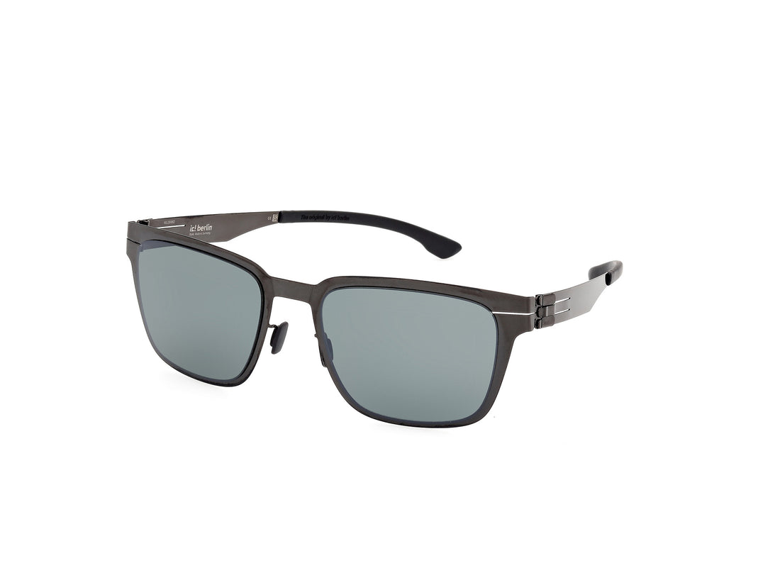 Gafas de sol ic! berlin ic0018 tanner 08r plateado rectangular unisex talla 57mm - Vista principal