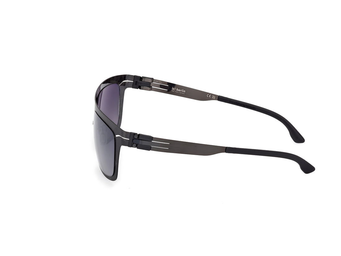 Gafas de sol ic! berlin ic0027 flx_s05 02b negro square masculino talla 55mm - Vista de detalle