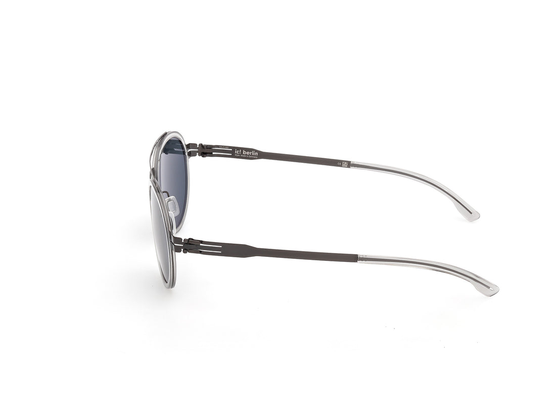 Gafas de sol ic! berlin ic0031 dakota 05n negro round unisex talla 50mm - Vista de detalle