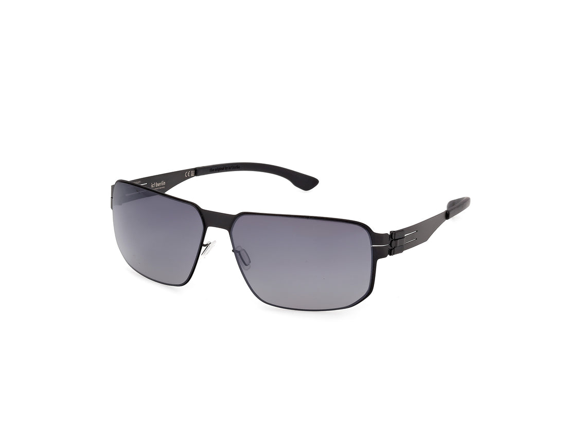 Gafas de sol ic! berlin ic0051 i see 2024 02b negro rectangular masculino talla 63mm - Vista principal