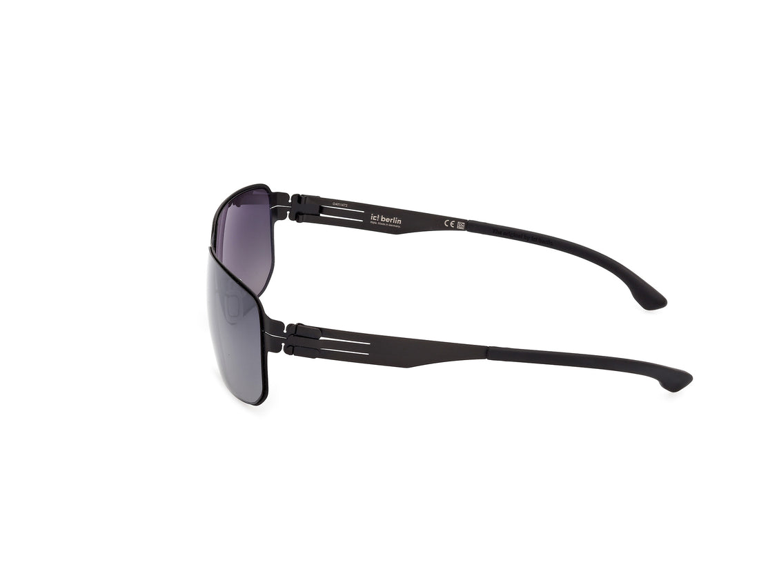 Gafas de sol ic! berlin ic0051 i see 2024 02b negro rectangular masculino talla 63mm - Vista de detalle