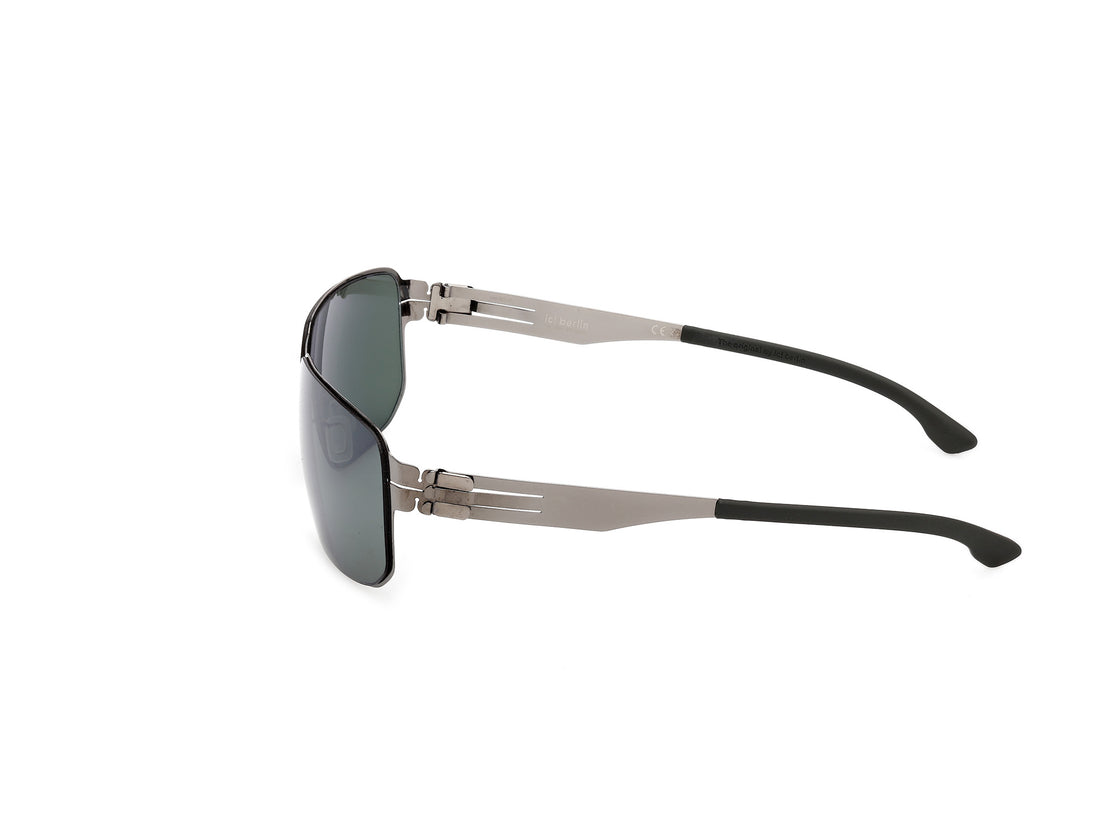 Óculos de sol ic! berlin ic0051 i see 2024 02r negro rectangular masculino tamanho 63mm - Vista de detalhe