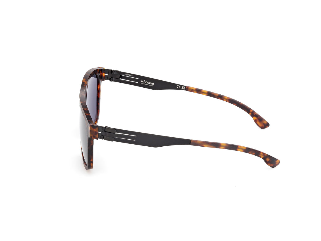 Gafas de sol ic! berlin ic0057 zeta 54a havana square masculino talla 58mm - Vista de detalle