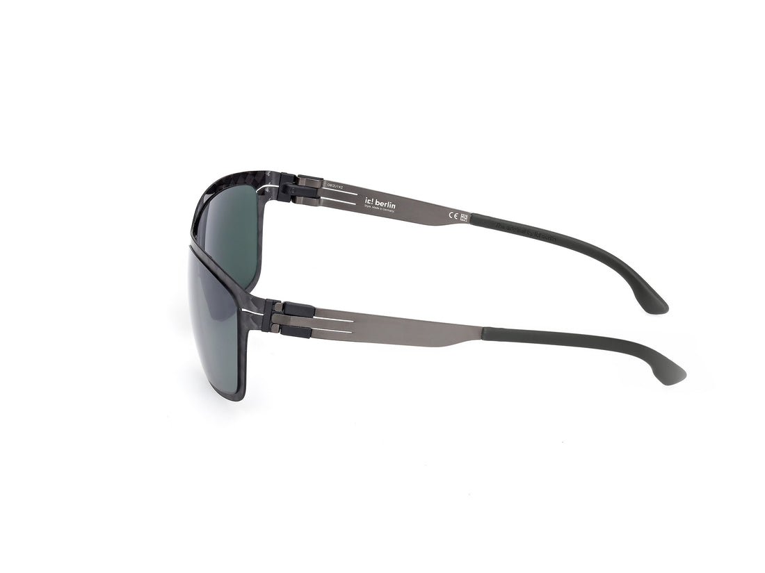 Gafas de sol ic! berlin ic0058 flx_s06 02r negro square masculino talla 60mm - Vista de detalle