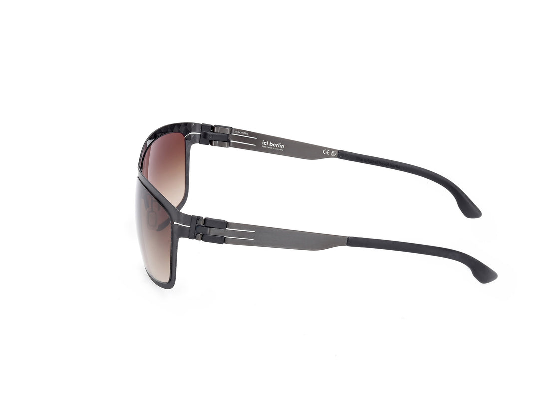 Gafas de sol ic! berlin ic0058 flx_s06 02w negro square masculino talla 60mm - Vista de detalle