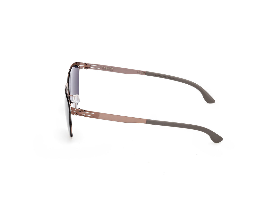 Gafas de sol ic! berlin ic0059 anton 66a rojo round unisex talla 54mm - Vista de detalle