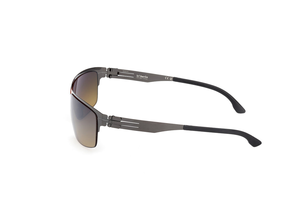 Gafas de sol ic! berlin ic0061 nate 08r plateado square masculino talla 63mm - Vista de detalle