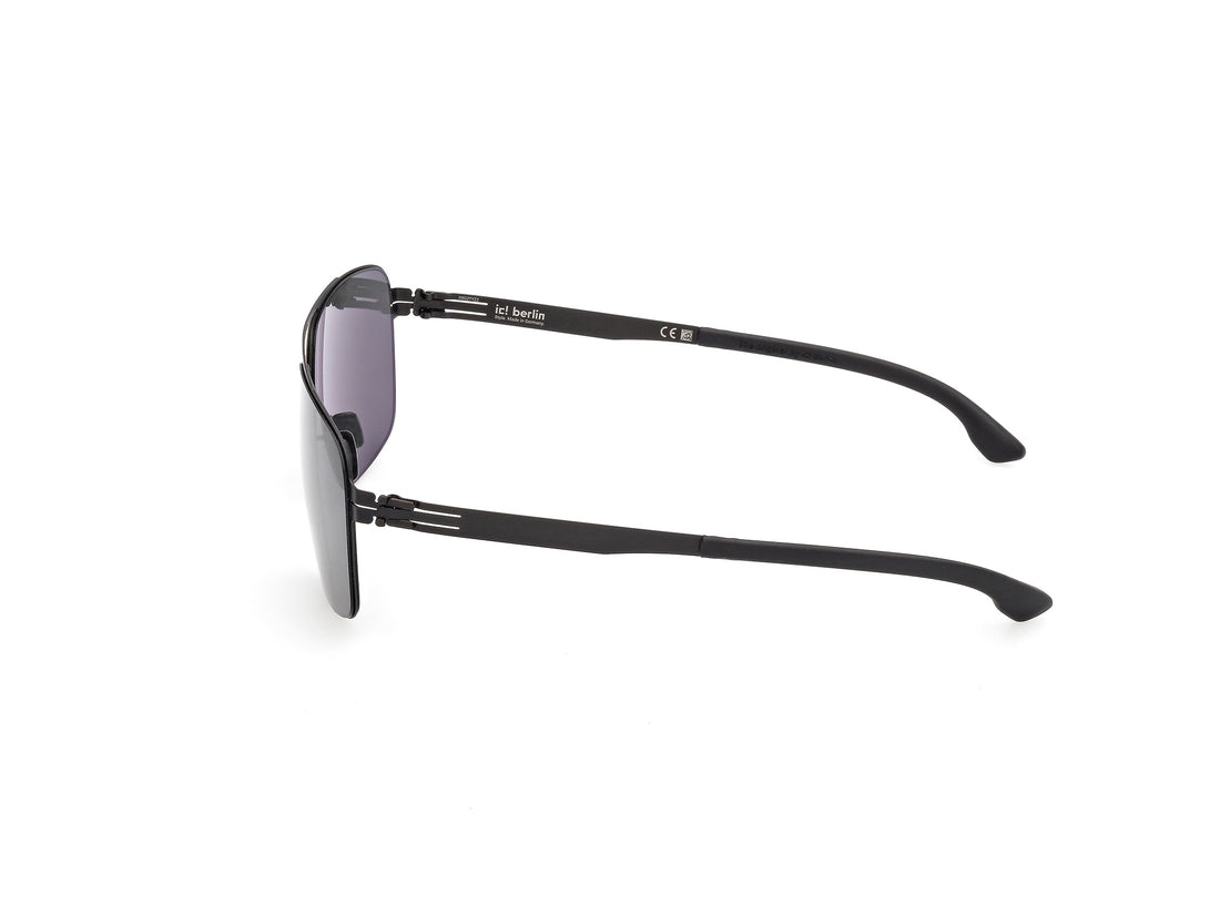 Okulary przeciwsłoneczne ic! berlin ic0065 ryan 02d negro oval unisex rozmiar 60mm - Widok szczegółowy
