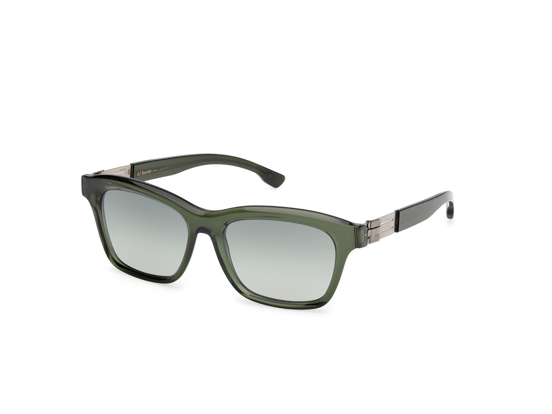 Sunglasses ic! berlin ic0066 pamela 96p verde cat eye femenino size 54mm - Main view