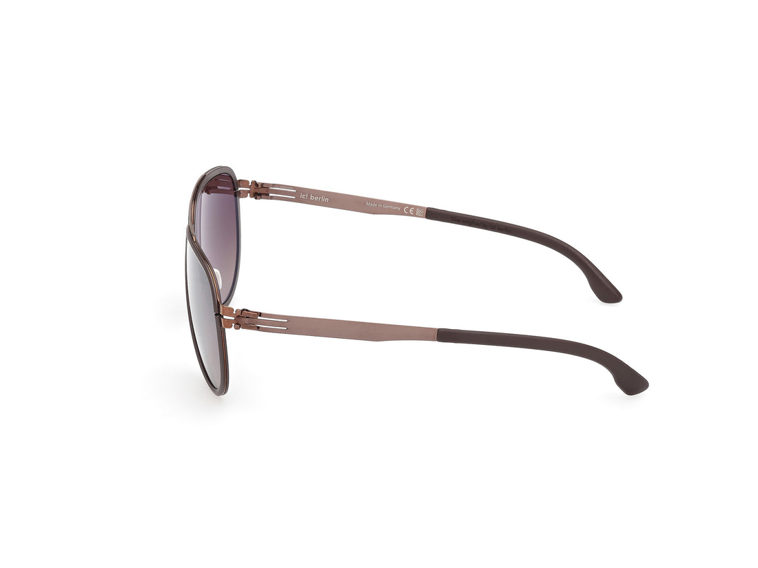 Gafas de sol ic! berlin ic0069 rhenium 68f rojo oval unisex talla 59mm - Vista de detalle