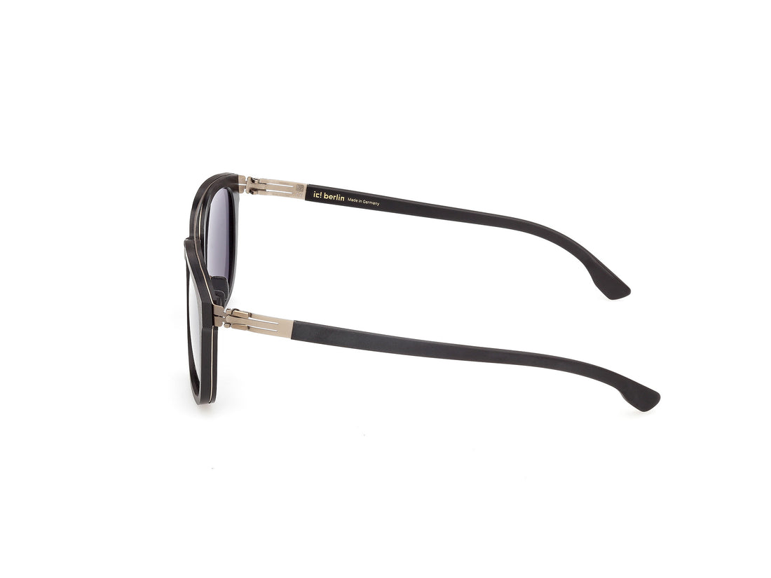 Gafas de sol ic! berlin ic0211 julien 05a negro browline unisex talla 53mm - Vista de detalle