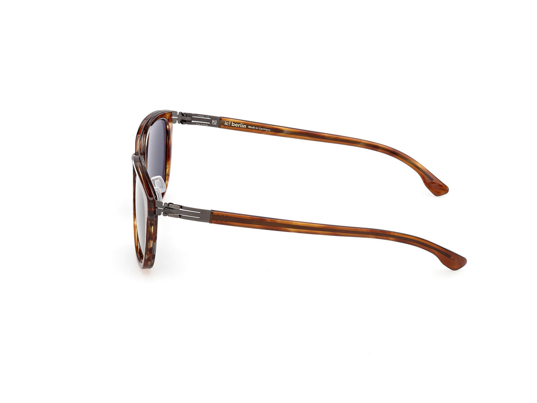 Gafas de sol ic! berlin ic0211 julien 05n negro browline unisex talla 53mm - Vista de detalle