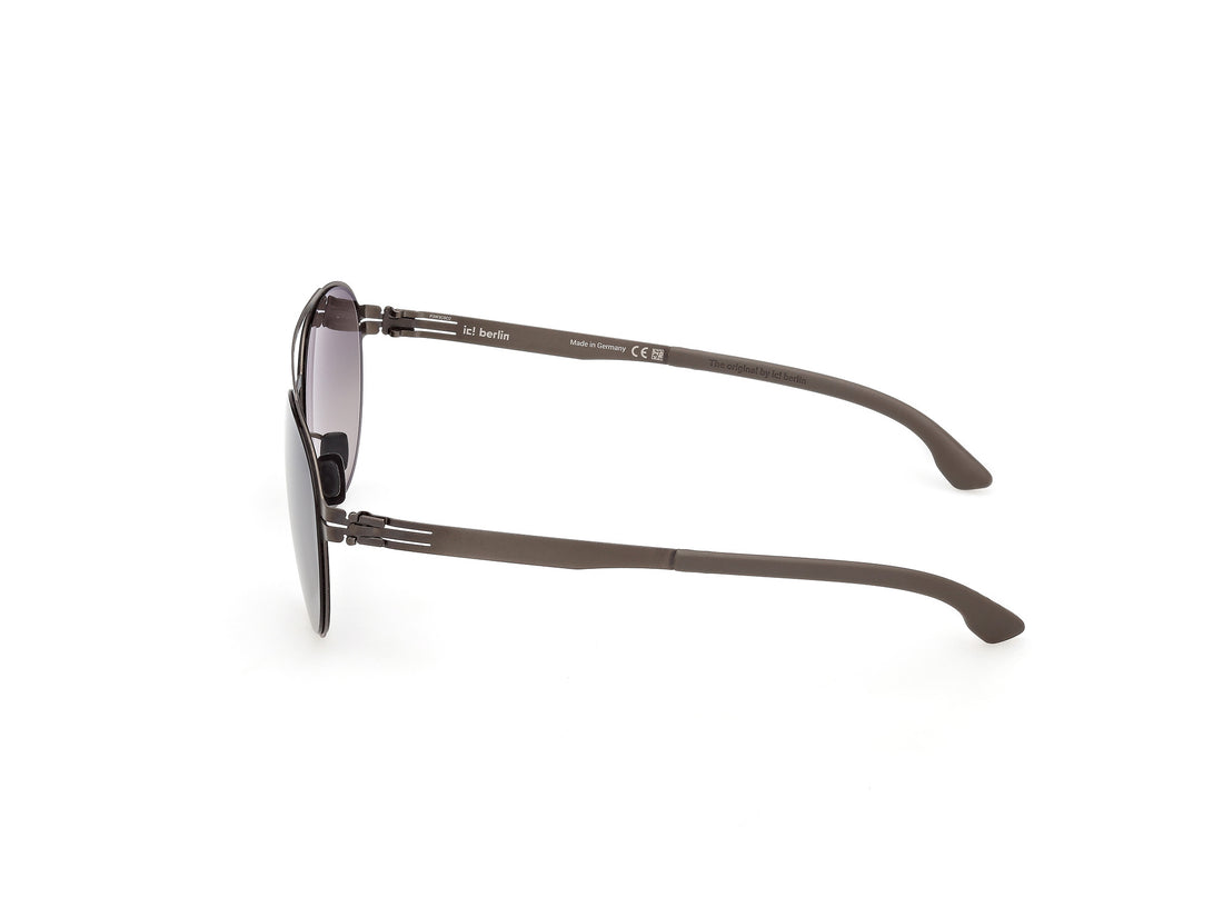 Sunglasses ic! berlin ic0212 loris 02b negro oval unisex size 55mm - Detailed view