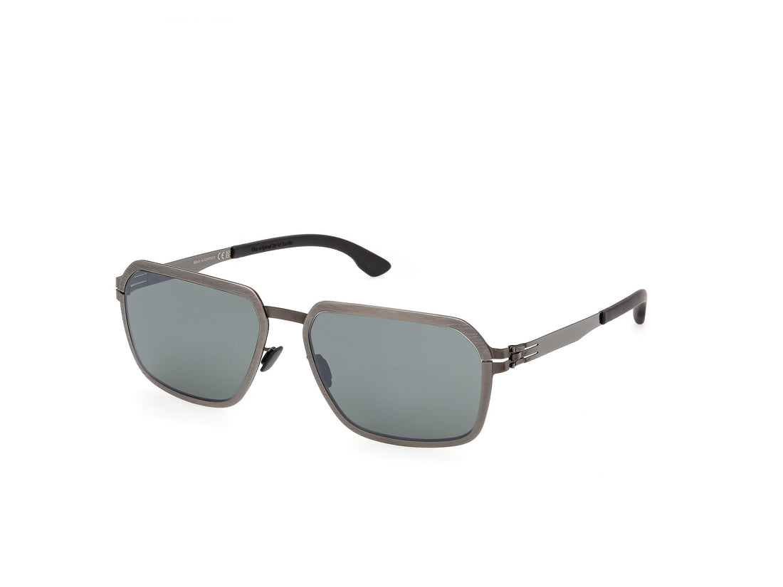 Solglasögon ic! berlin ic0226 xenon 01r negro oval masculino storlek 57mm - Huvudvy