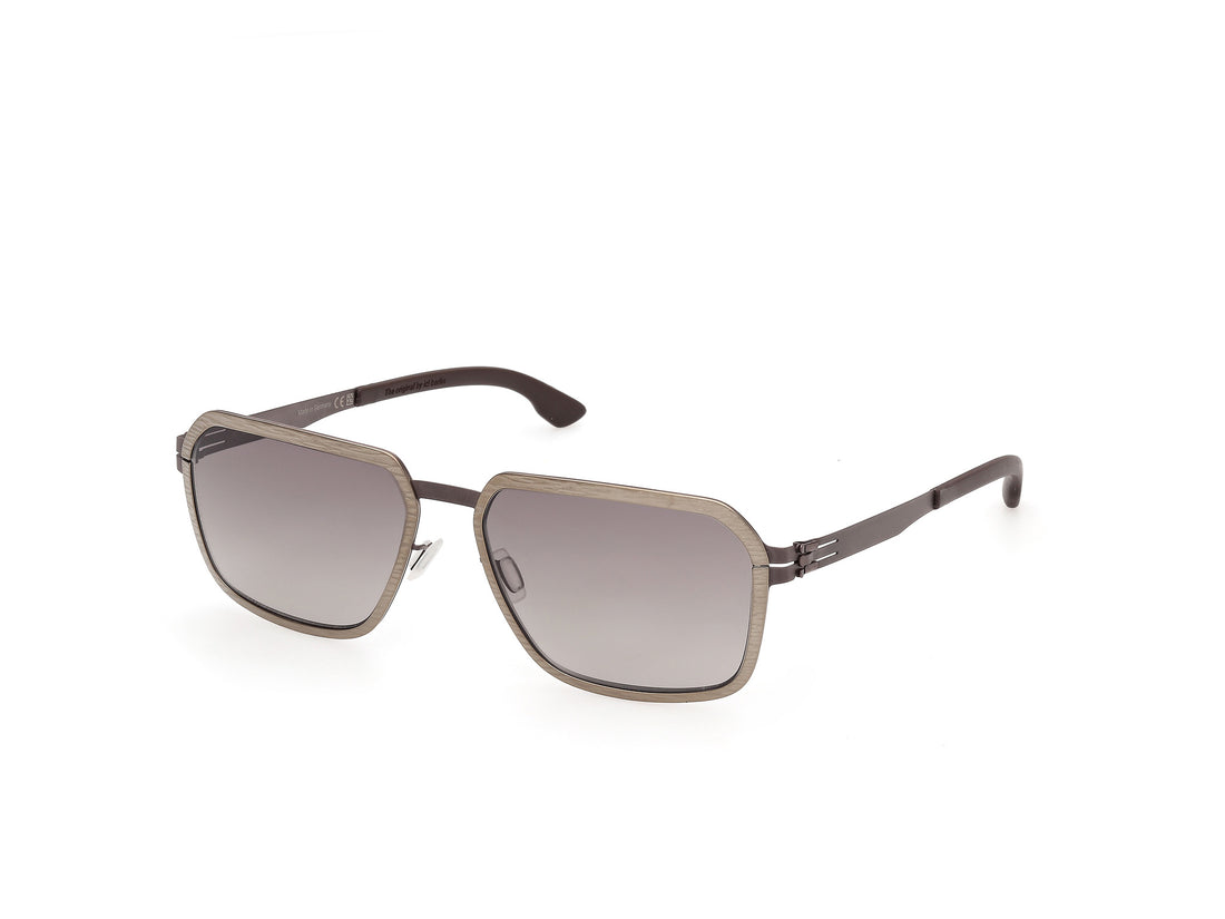 Solglasögon ic! berlin ic0226 xenon 50b marron oval masculino storlek 57mm - Huvudvy