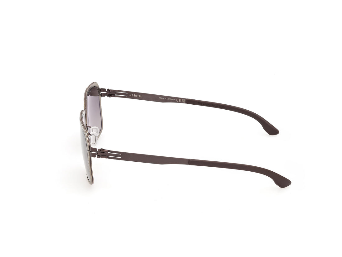 Solglasögon ic! berlin ic0226 xenon 50b marron oval masculino storlek 57mm - Detaljvy