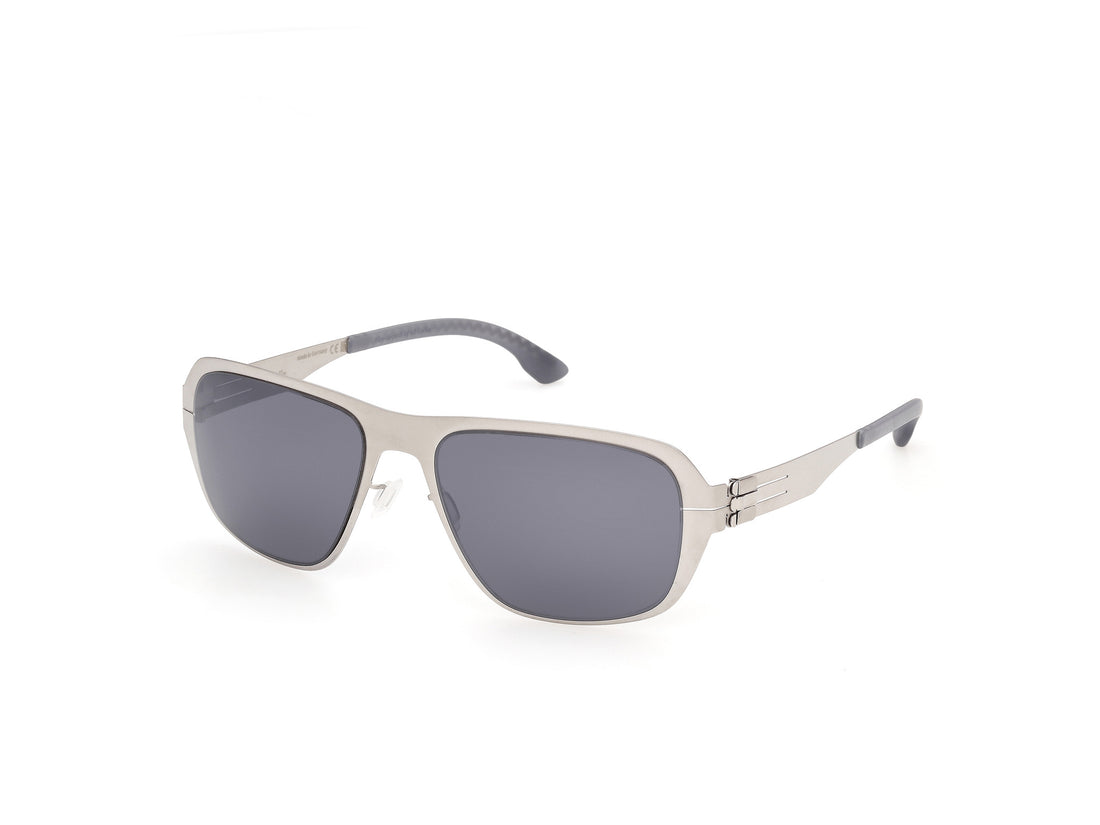 Solbriller ic! berlin ic0230 bence 12a plateado pilot masculino størrelse 57mm - Hovedvisning