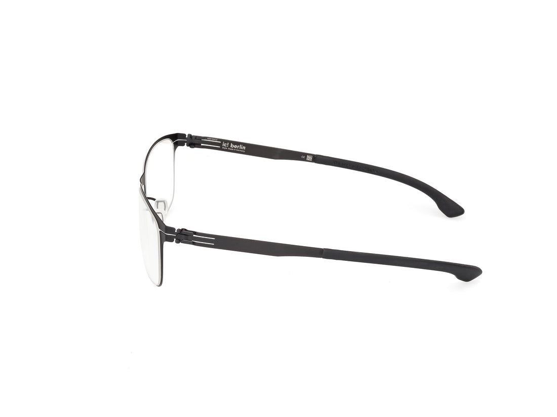 Prescription glasses ic! berlin ic5006 dennis n. large 002 negro masculino size 56mm - Detailed view