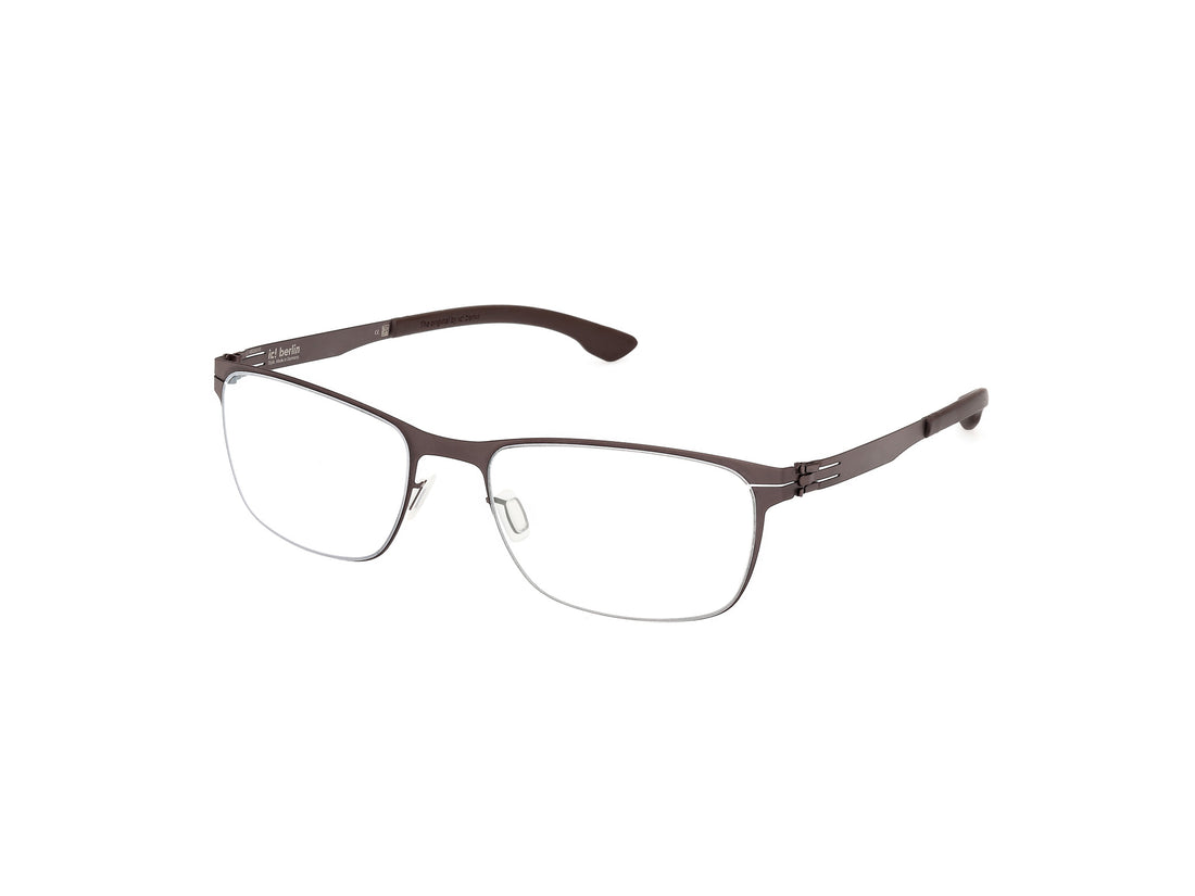 Prescription glasses ic! berlin ic5006 dennis n. large 049 marron masculino size 56mm - Main view