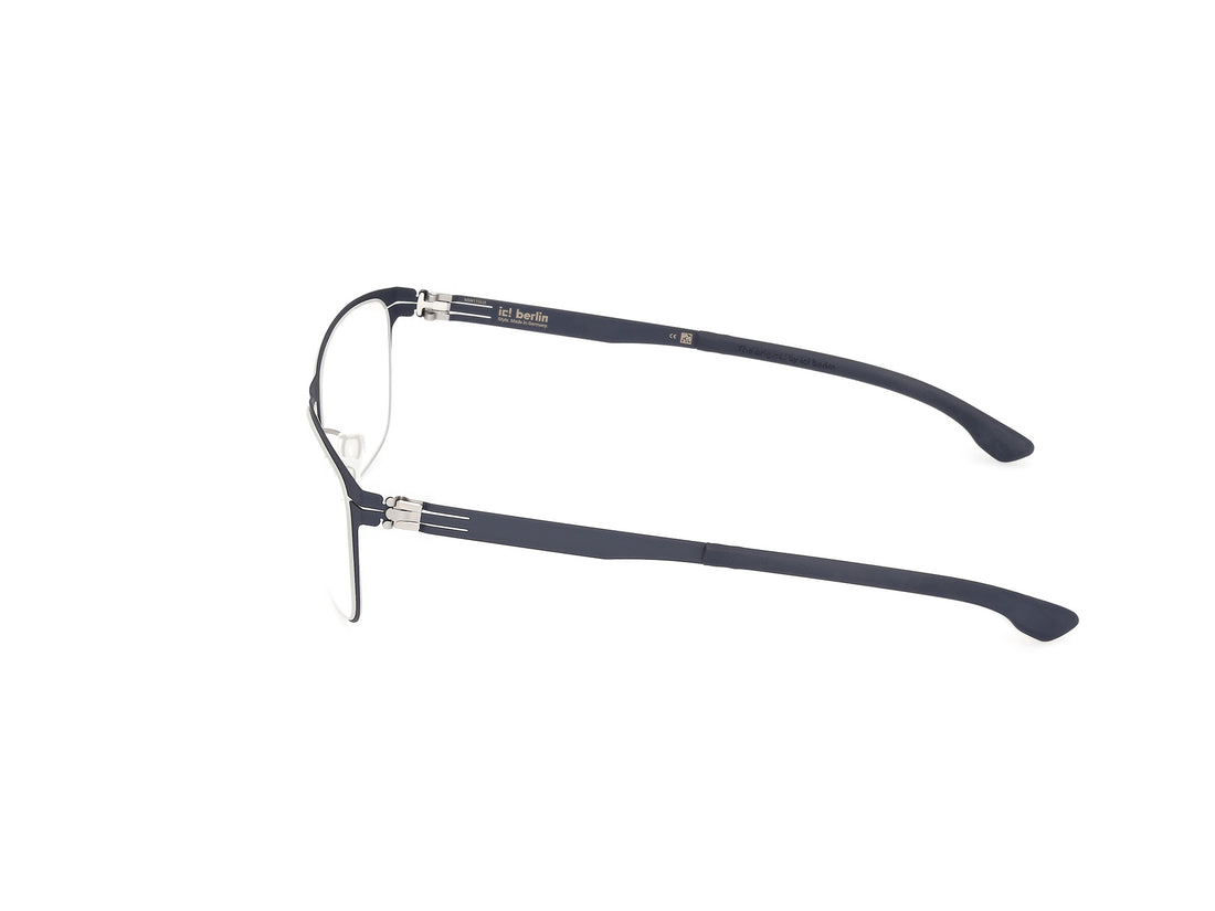 Prescription glasses ic! berlin ic5006 dennis n. large 085 azul masculino size 56mm - Detailed view