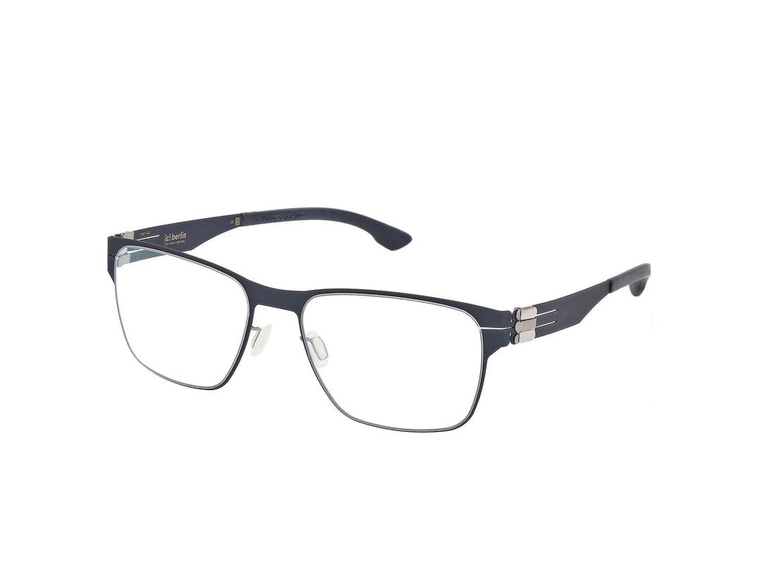 Prescription glasses ic! berlin ic5023 hannes s. 085 azul masculino size 55mm - Main view