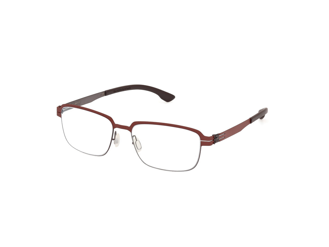 Prescription glasses ic! berlin ic5032-d luan 050 marron masculino size 53mm - Main view