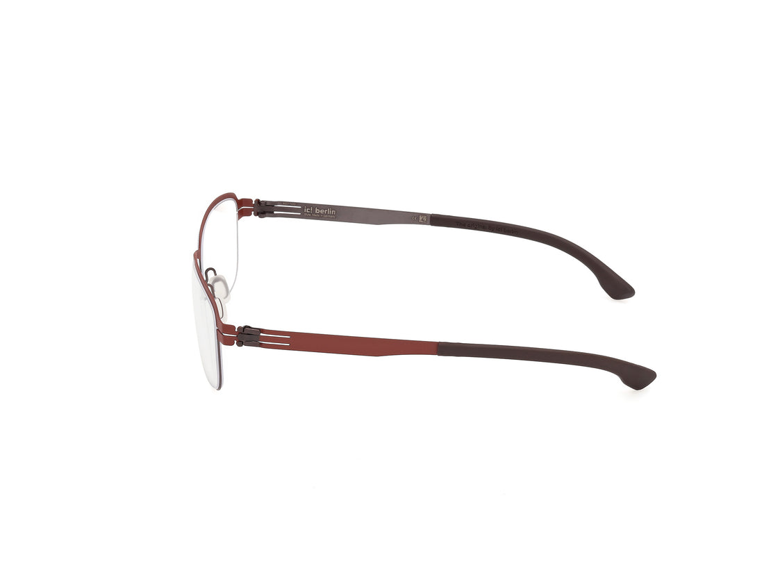 Prescription glasses ic! berlin ic5032-d luan 050 marron masculino size 53mm - Detailed view